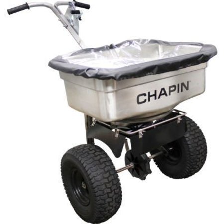 CHAPIN Chapin 100 Lb. Stainless Steel Professional Rock Salt Spreader 82500B